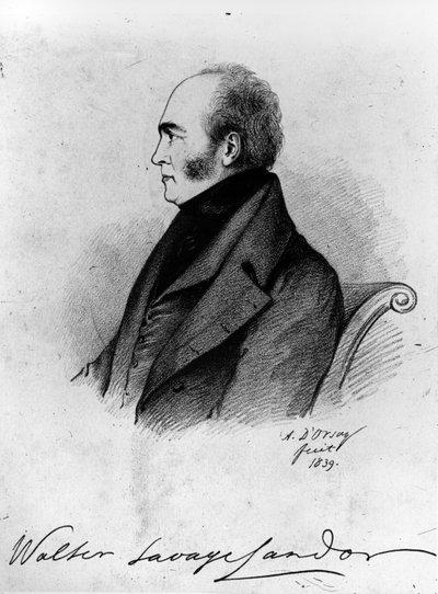 Walter Savage Landor von Alfred d